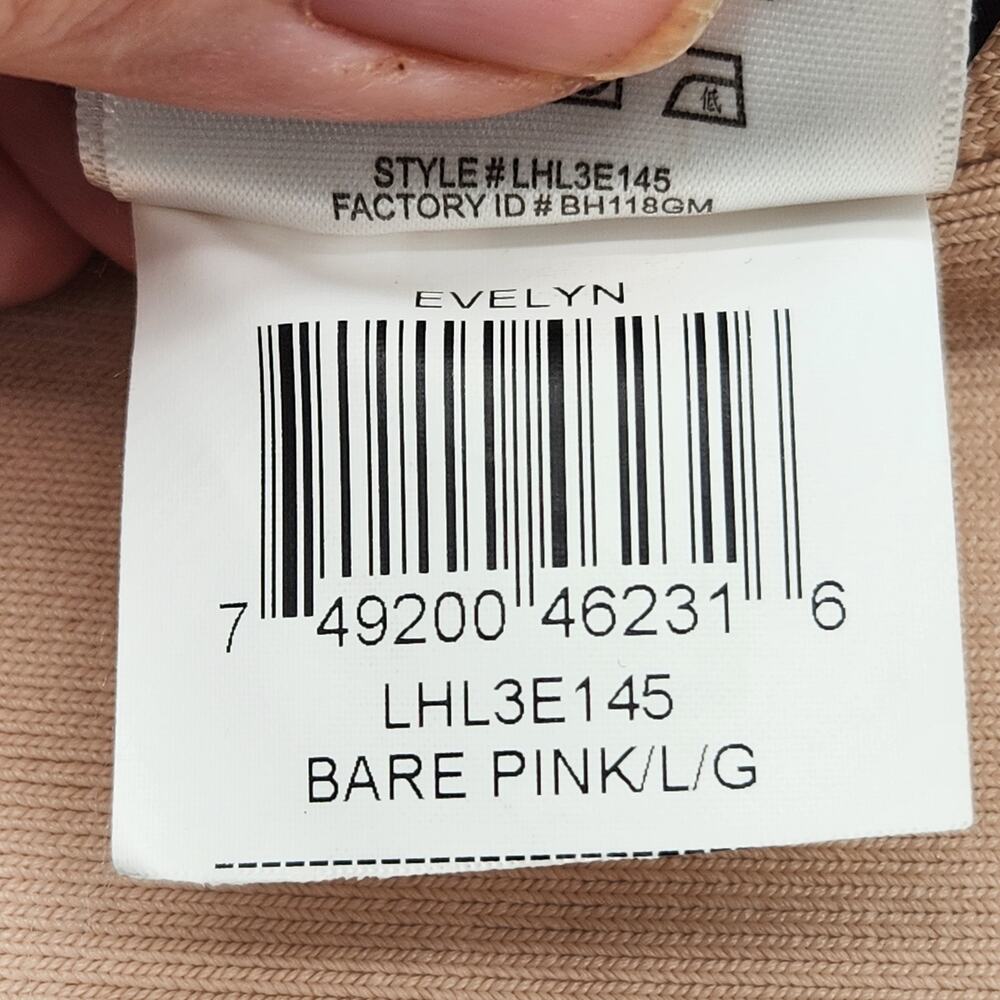 BCBGMaxazria Bare Pink Ribbed High-Low Ruffle Mini Skirt Women's Size L - Picture 5 of 9